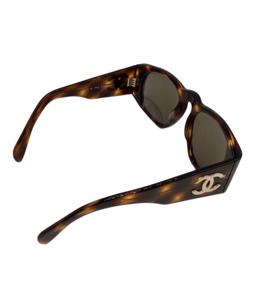 CHANEL（シャネル）CHANEL (シャネル) ココマークサングラス　01451 ブラウンの古着・服飾アイテム