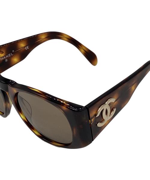 CHANEL（シャネル）CHANEL (シャネル) ココマークサングラス　01451 ブラウンの古着・服飾アイテム