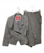 Vivienne Westwood RED LABELヴィヴィアンウエストウッドレッドレーベル）の古着「チェックセットアップ」｜グレー