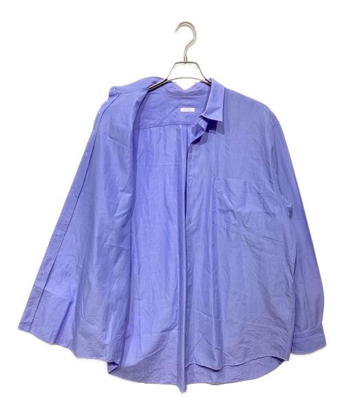 COMOLI（コモリ）COMOLI (コモリ) レギュラーカラーシャツ ブルー サイズ:3の古着・服飾アイテム