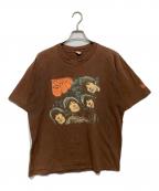 FLrobinsonＦＬロビンソン）の古着「THE BEATLESプリントTシャツ」｜ブラウン