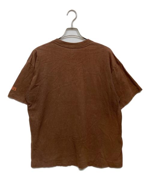 FLrobinson（ＦＬロビンソン）FLrobinson (ＦＬロビンソン) THE BEATLESプリントTシャツ ブラウン サイズ:XLの古着・服飾アイテム