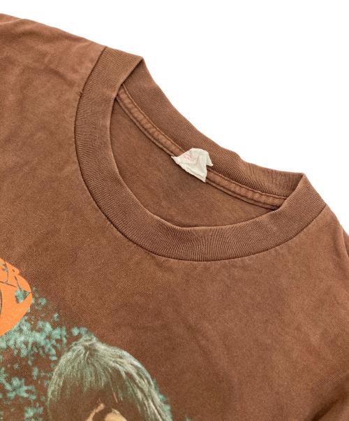 FLrobinson（ＦＬロビンソン）FLrobinson (ＦＬロビンソン) THE BEATLESプリントTシャツ ブラウン サイズ:XLの古着・服飾アイテム