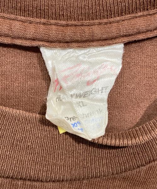 FLrobinson（ＦＬロビンソン）FLrobinson (ＦＬロビンソン) THE BEATLESプリントTシャツ ブラウン サイズ:XLの古着・服飾アイテム