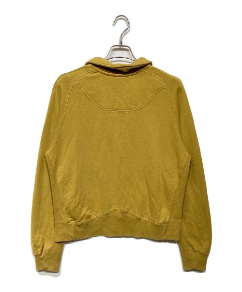 jianye（ジェンイェ）jianye (jianye) 襟付きスウェット イエロー サイズ:Mの古着・服飾アイテム