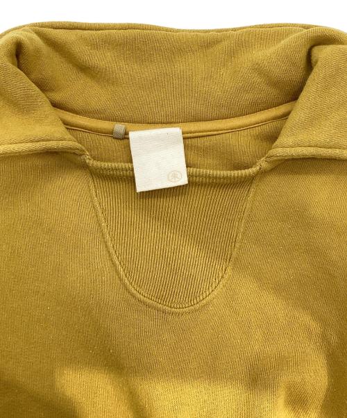 jianye（ジェンイェ）jianye (jianye) 襟付きスウェット イエロー サイズ:Mの古着・服飾アイテム