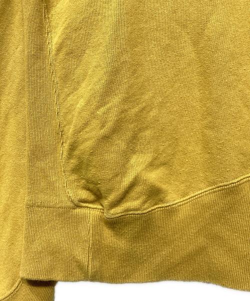 jianye（ジェンイェ）jianye (jianye) 襟付きスウェット イエロー サイズ:Mの古着・服飾アイテム