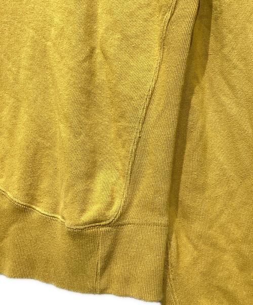 jianye（ジェンイェ）jianye (jianye) 襟付きスウェット イエロー サイズ:Mの古着・服飾アイテム