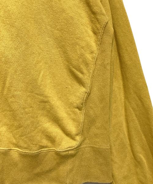 jianye（ジェンイェ）jianye (jianye) 襟付きスウェット イエロー サイズ:Mの古着・服飾アイテム