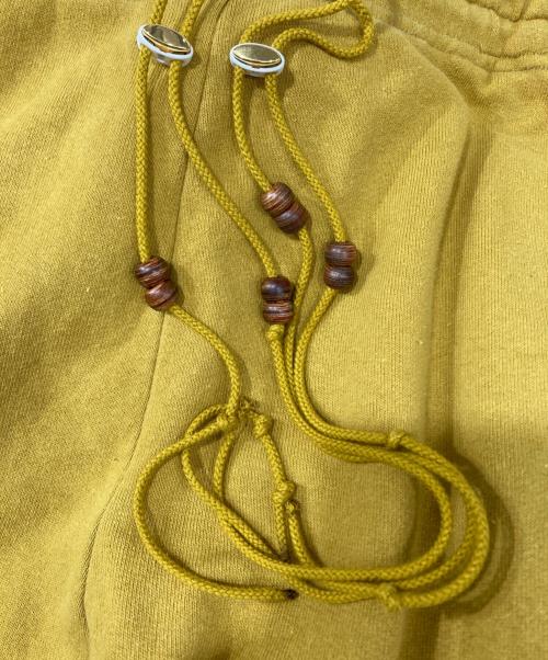 jianye（ジェンイェ）jianye (ジェンイェ) スウェットパンツ イエロー サイズ:Mの古着・服飾アイテム