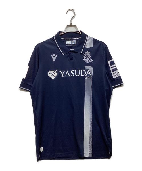 MACRON（マクロン）MACRON (マクロン) ゲームシャツ/ポロシャツ ネイビー サイズ:ＸＸＬの古着・服飾アイテム