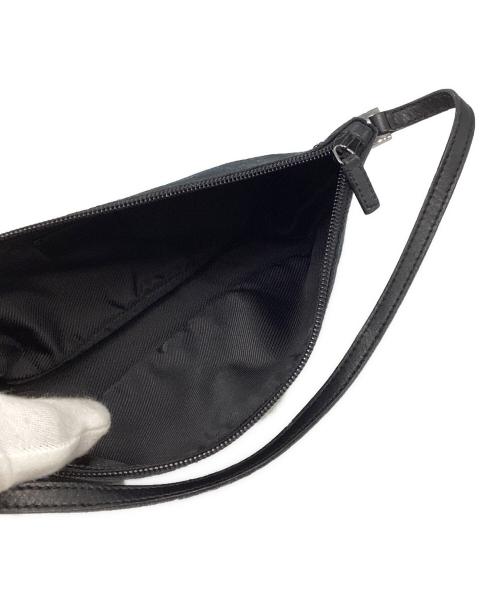 GUCCI（グッチ）GUCCI (グッチ) GG キャンバス アクセサリーポーチ　07198 ブラックの古着・服飾アイテム