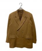 RING JACKETリングジャケット）の古着「金釦ダブルジャケット」｜ブラウン