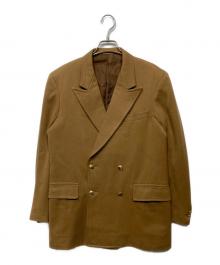 RING JACKET（リングジャケット）の古着「金釦ダブルジャケット」｜ブラウン