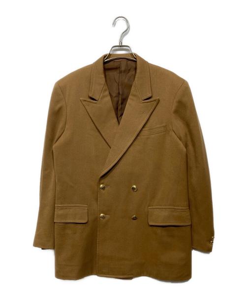 RING JACKET（リングジャケット）RING JACKET (リングジャケット) 金釦ダブルジャケット ブラウン サイズ:95の古着・服飾アイテム