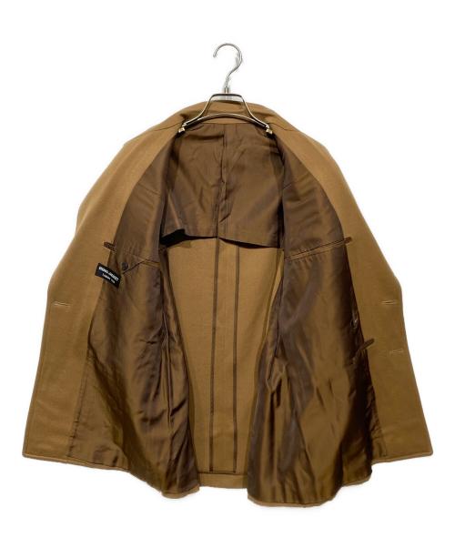 RING JACKET（リングジャケット）RING JACKET (リングジャケット) 金釦ダブルジャケット ブラウン サイズ:95の古着・服飾アイテム