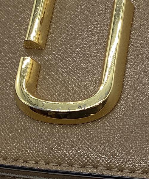 MARC JACOBS（マークジェイコブス）MARC JACOBS (マークジェイコブス) The Snapshotショルダーバッグ ブラウン×ホワイトの古着・服飾アイテム