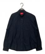 SUPREMEシュプリーム）の古着「20AW　Patchwork Oxford Shirt（パッチワーク オクスフォード シャツ)」｜ブラック