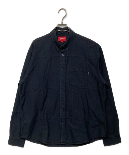 SUPREME（シュプリーム）SUPREME (シュプリーム) 20AW　Patchwork Oxford Shirt（パッチワーク オクスフォード シャツ) ブラック サイズ:Mの古着・服飾アイテム