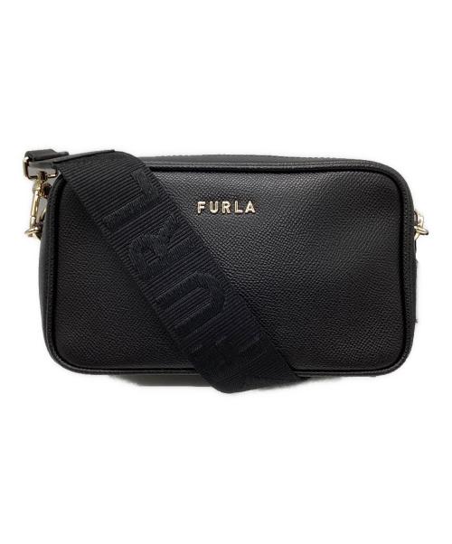 FURLA（フルラ）FURLA (フルラ) CLASSIC ショルダーバッグ ブラックの古着・服飾アイテム