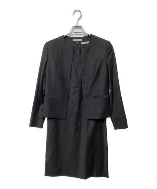 theory luxe（セオリーリュクス）theory luxe (セオリーリュクス) EXECUTIVE セットアップワンピース ブラック サイズ:38の古着・服飾アイテム