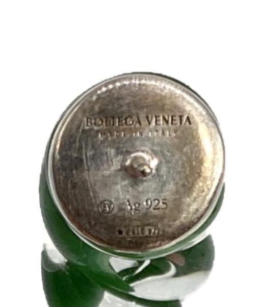 BOTTEGA VENETA（ボッテガベネタ）BOTTEGA VENETA (ボッテガベネタ) ツイスト ガラス ピアス グリーンの古着・服飾アイテム