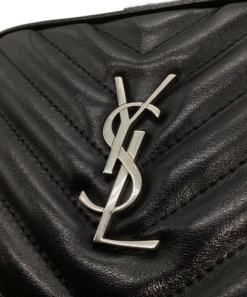 Saint Laurent Paris（サンローランパリ）Saint Laurent Paris (サンローランパリ) 534817　Vステッチ ベルトバッグ ブラックの古着・服飾アイテム