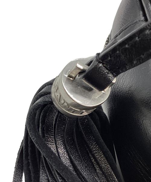 Saint Laurent Paris（サンローランパリ）Saint Laurent Paris (サンローランパリ) 534817　Vステッチ ベルトバッグ ブラックの古着・服飾アイテム