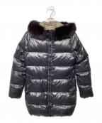 DUVETICAデュベティカ）の古着「KAPPA ダウンコート」｜ネイビー