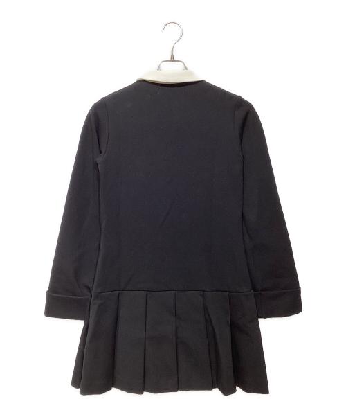 HER LIP TO（ハーリップトゥ）HER LIP TO (ハーリップトゥ) Polo Pleated Mini Dress ブラック サイズ:Sの古着・服飾アイテム