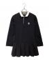 HER LIP TO（ハーリップトゥ）の古着「Polo Pleated Mini Dress」｜ブラック