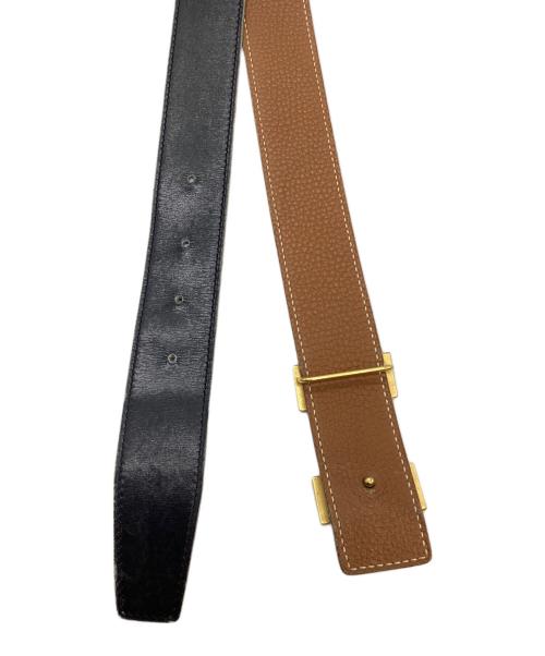 HERMES（エルメス）HERMES (エルメス) Hバックルコンスタンスベルト ブラック サイズ:85の古着・服飾アイテム