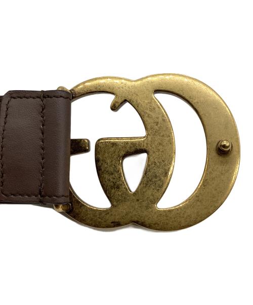 GUCCI（グッチ）GUCCI (グッチ) 400593　GGマーモントベルト ベージュの古着・服飾アイテム