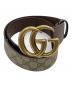 GUCCI（グッチ）の古着「400593　GGマーモントベルト」｜ベージュ