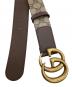 GUCCI (グッチ) 400593　GGマーモントベルト ベージュ：27000円