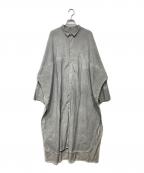 quitanキタン）の古着「製品染め シルクコットンワンピース」｜グレー