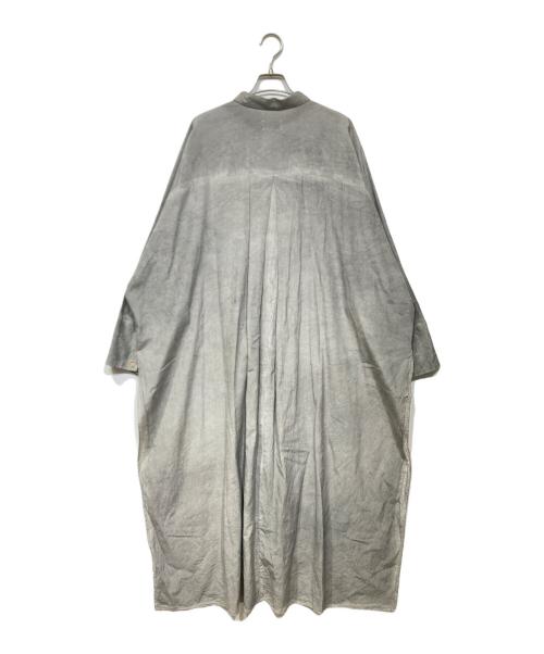 quitan（キタン）quitan (キタン) 製品染め シルクコットンワンピース グレー サイズ:2の古着・服飾アイテム