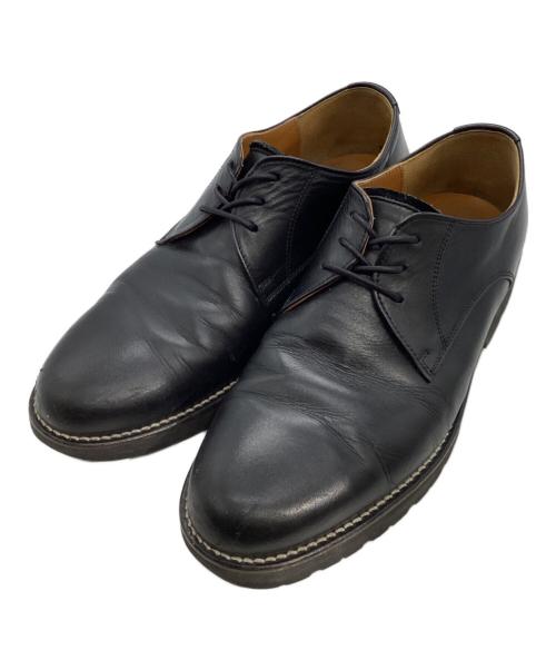 TOMO & CO（トモアンドシーオー）TOMO & CO (トモアンドシーオー) Asymmetric Service Shoes ブラック サイズ:26の古着・服飾アイテム