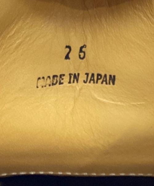 TOMO & CO（トモアンドシーオー）TOMO & CO (トモアンドシーオー) Asymmetric Service Shoes ブラック サイズ:26の古着・服飾アイテム