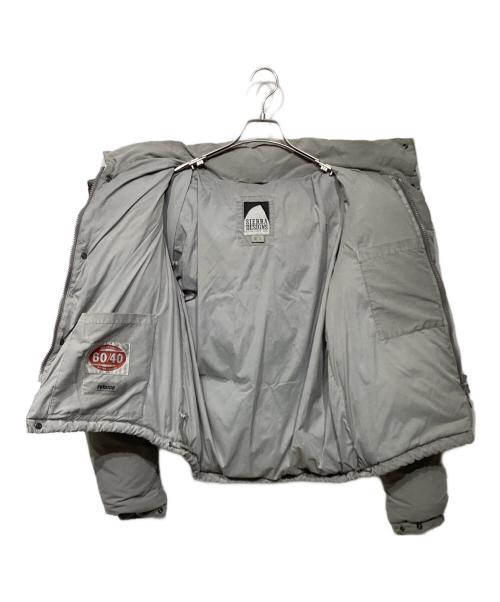 SIERRA DESIGNS（シエラデザインズ）SIERRA DESIGNS (シエラデザインズ) JOURNAL STANDARD relume (ジャーナルスタンダード レリューム) ガーメントダイ ダウンジャケット グレー サイズ:Mの古着・服飾アイテム