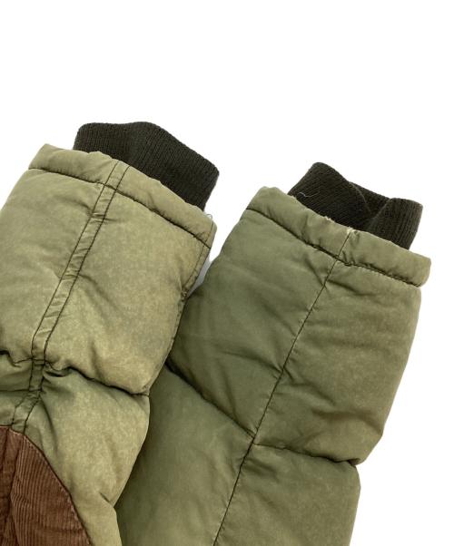 Barbour（バブアー）Barbour (バブアー) ダウンジャケット オリーブ×ブラウン サイズ:Lの古着・服飾アイテム