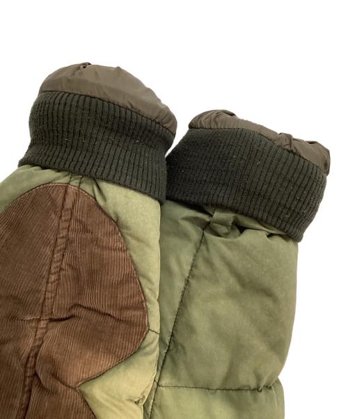 Barbour（バブアー）Barbour (バブアー) ダウンジャケット オリーブ×ブラウン サイズ:Lの古着・服飾アイテム