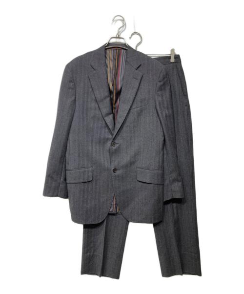 ETRO（エトロ）ETRO (エトロ) シルクカシミヤブレンドセットアップスーツ グレー サイズ:46の古着・服飾アイテム