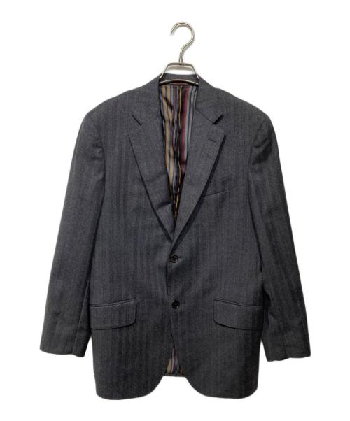 ETRO（エトロ）ETRO (エトロ) シルクカシミヤブレンドセットアップスーツ グレー サイズ:46の古着・服飾アイテム