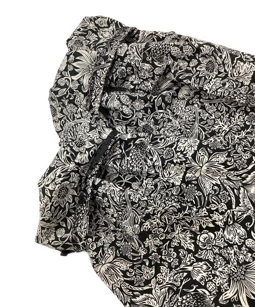 Shower Party（シャワーパーティー）Shower Party (シャワーパーティー) LIBERTY　いちご泥棒 長袖ワンピース ブラック サイズ:2の古着・服飾アイテム