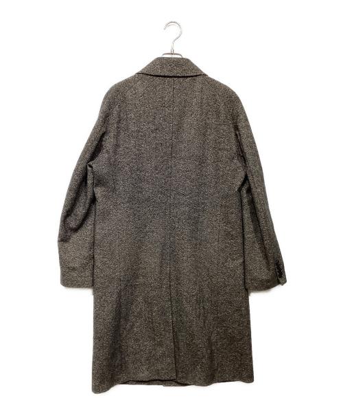 PAUL SMITH（ポールスミス）PAUL SMITH (ポールスミス) カシミヤアンゴラ混ロングコート ブラウン サイズ:Mの古着・服飾アイテム