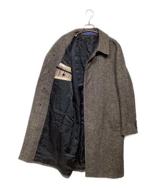 PAUL SMITH（ポールスミス）PAUL SMITH (ポールスミス) カシミヤアンゴラ混ロングコート ブラウン サイズ:Mの古着・服飾アイテム