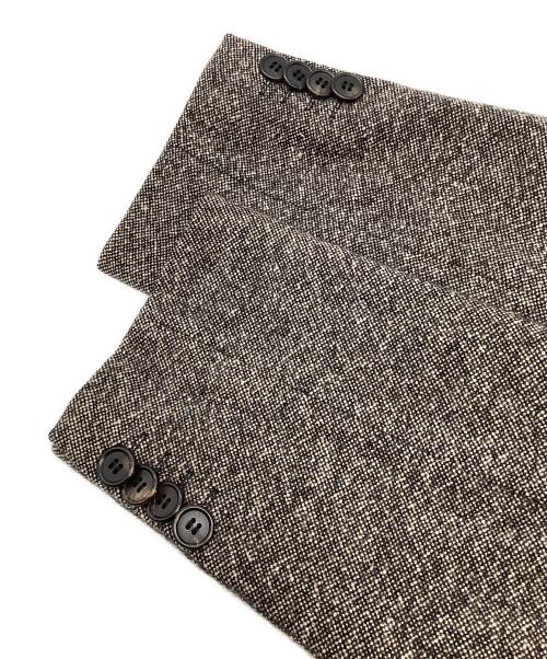 PAUL SMITH（ポールスミス）PAUL SMITH (ポールスミス) カシミヤアンゴラ混ロングコート ブラウン サイズ:Mの古着・服飾アイテム