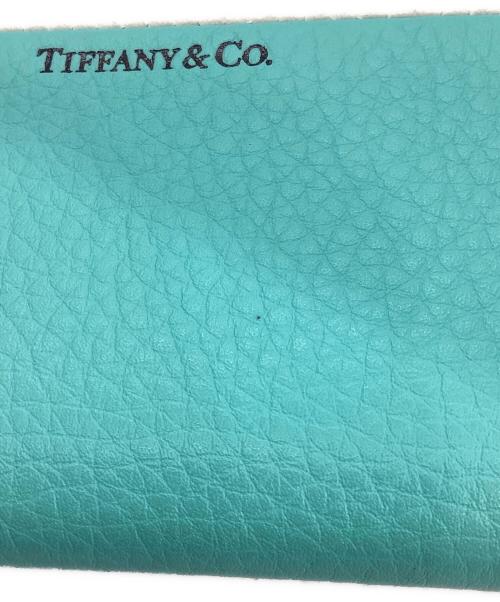 TIFFANY & Co.（ティファニー）TIFFANY & Co. (ティファニー) パスポートカバー ブルーの古着・服飾アイテム