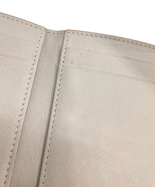 LOEWE（ロエベ）LOEWE (ロエベ) トライフォールドウォレット ベージュの古着・服飾アイテム